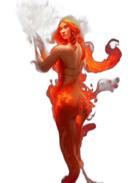 creature, dress, concept art, fantasy art transparent PNG cut-out