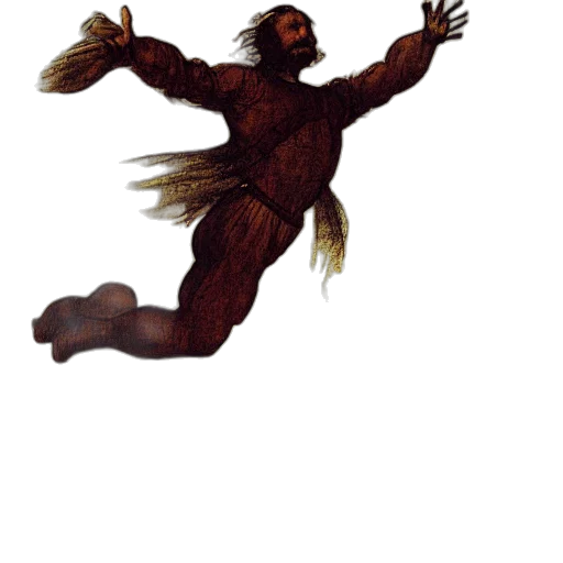 creature, animal, staff, hair transparent PNG cut-out