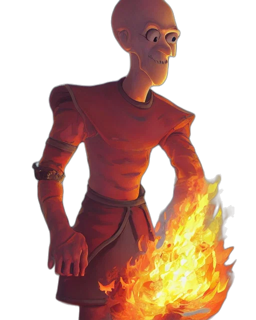robot, mask, staff, jacket transparent PNG cut-out