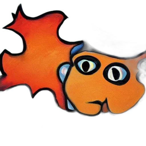 animal, staff, creature, dragon transparent PNG cut-out
