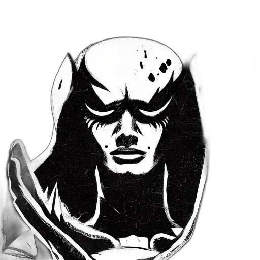mask, face, crown, creature transparent PNG cut-out