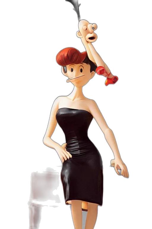 dress, staff, cartoon, concept art transparent PNG cut-out
