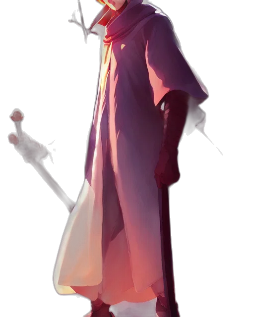 staff, sword, weapon, jacket transparent PNG cut-out