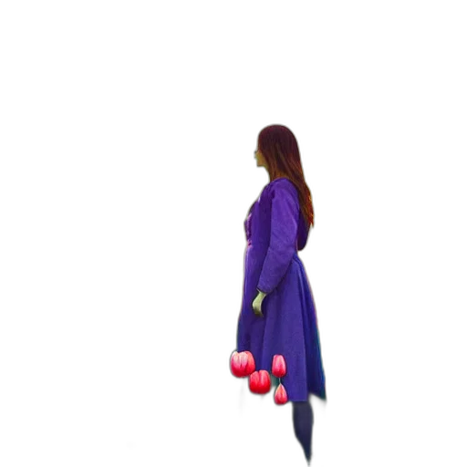 dress, staff, jacket, jewelry transparent PNG cut-out