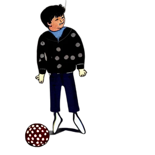 jacket, shoes, cartoon, pixel art transparent PNG cut-out