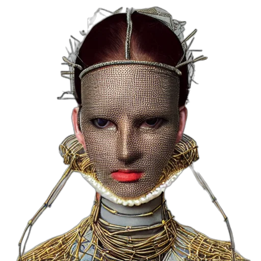 robot, mask, face, jewelry transparent PNG cut-out