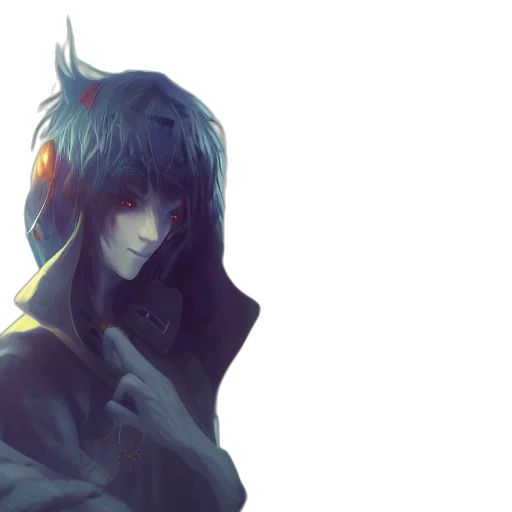 mask, jacket, face, concept art transparent PNG cut-out
