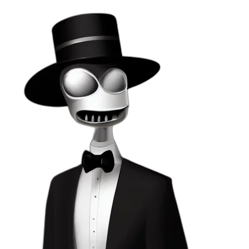 hat, robot, mask, staff transparent PNG cut-out