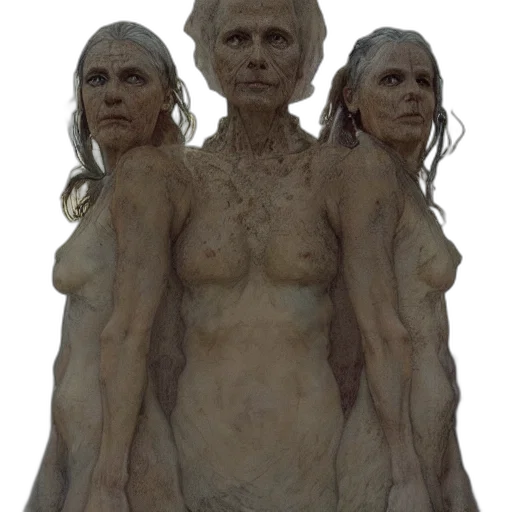 face, dress, mask, creature transparent PNG cut-out