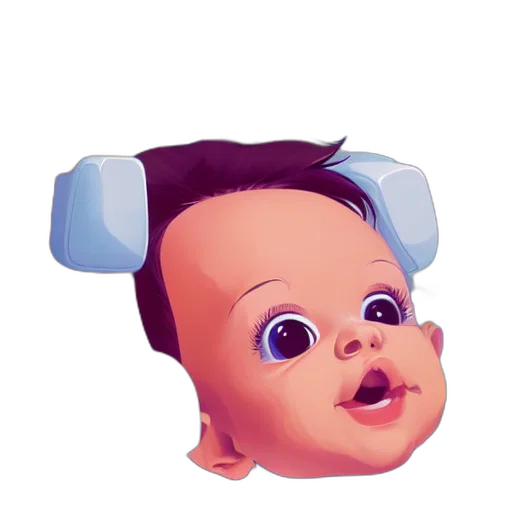 face, mask, creature, hair transparent PNG cut-out