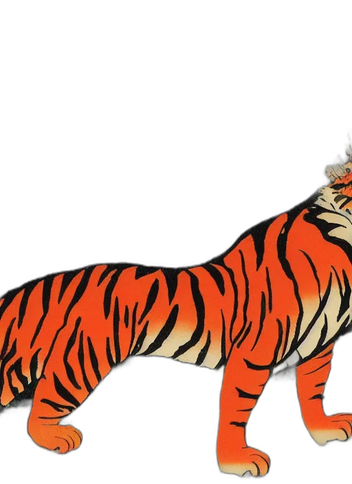 animal, creature, concept art, 3d render transparent PNG cut-out