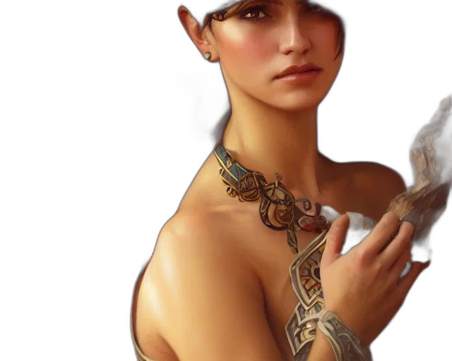 jewelry, face, dragon, crown transparent PNG cut-out