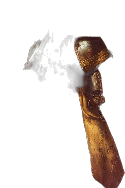 sword, staff, weapon, robot transparent PNG cut-out