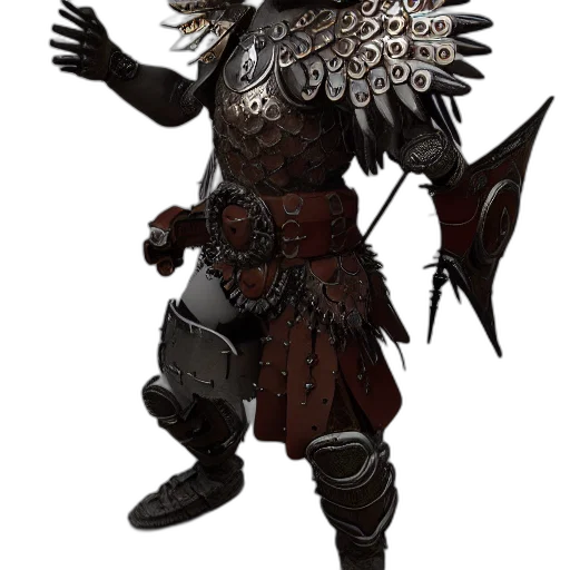 staff, dragon, mask, concept art transparent PNG cut-out