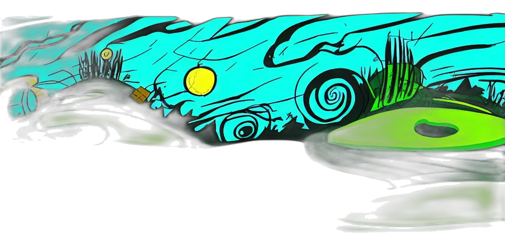 car, weapon, shoes, dragon transparent PNG cut-out