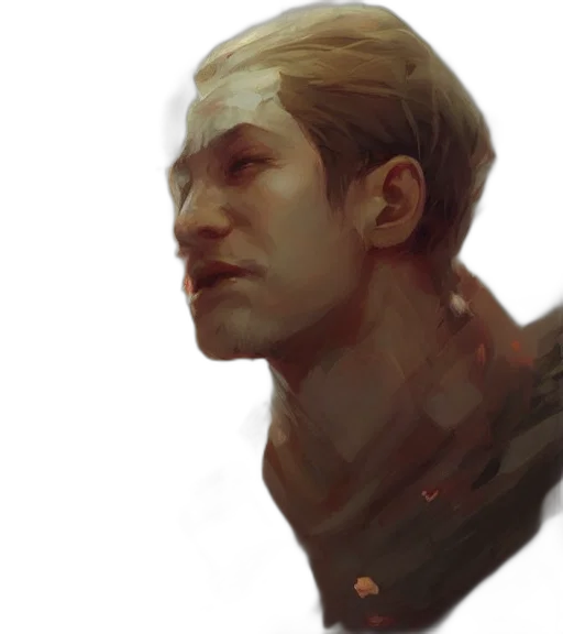 face, creature, crown, concept art transparent PNG cut-out