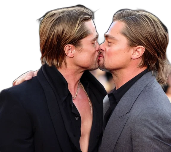 hair, photograph, brad, pitt transparent PNG cut-out