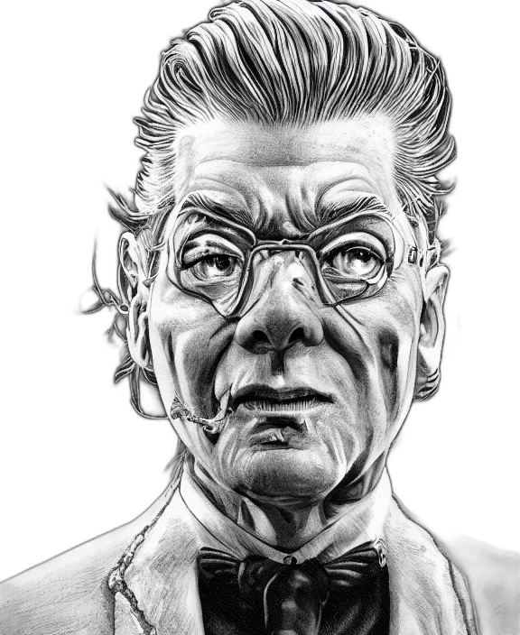 face, mask, comic book art, cartoon transparent PNG cut-out