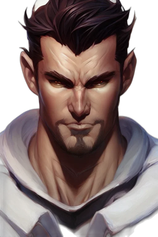 face, staff, concept art, comic book art transparent PNG cut-out