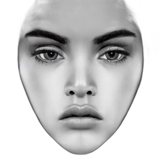 face, mask, crown, jewelry transparent PNG cut-out
