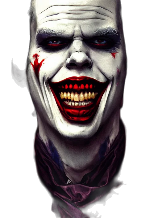 mask, face, creature, comic book art transparent PNG cut-out
