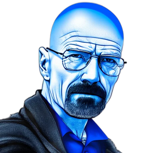 face, comic book art, cartoon, photorealistic transparent PNG cut-out
