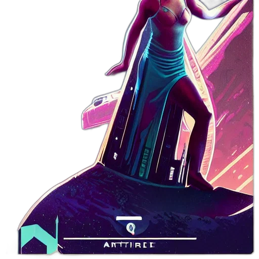 robot, dress, car, staff transparent PNG cut-out