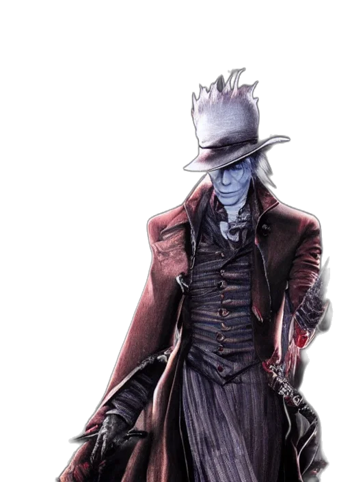 hat, staff, jacket, mask transparent PNG cut-out