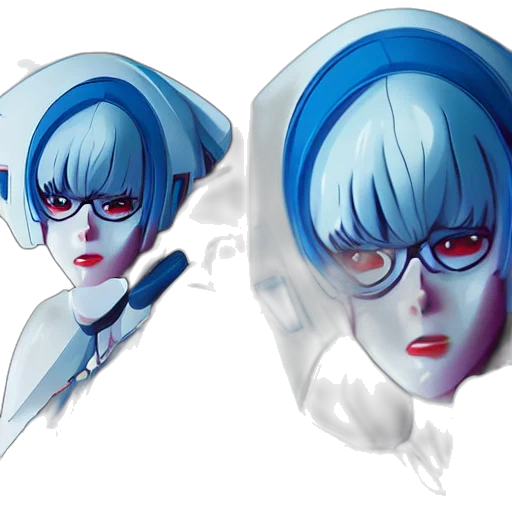 concept art, anime, 3d render, fantasy art transparent PNG cut-out