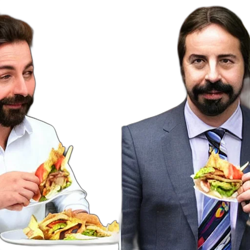 food, pablo, iglesiasn, left transparent PNG cut-out
