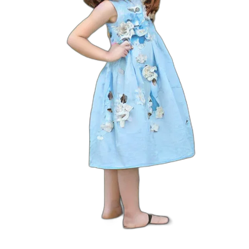 dress, 3d render, cartoon, concept art transparent PNG cut-out