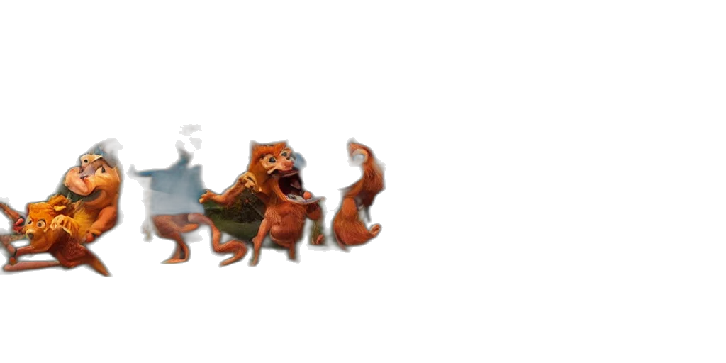 dragon, creature, animal, staff transparent PNG cut-out