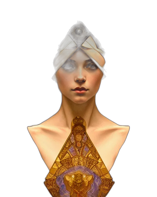 crown, jewelry, mask, face transparent PNG cut-out