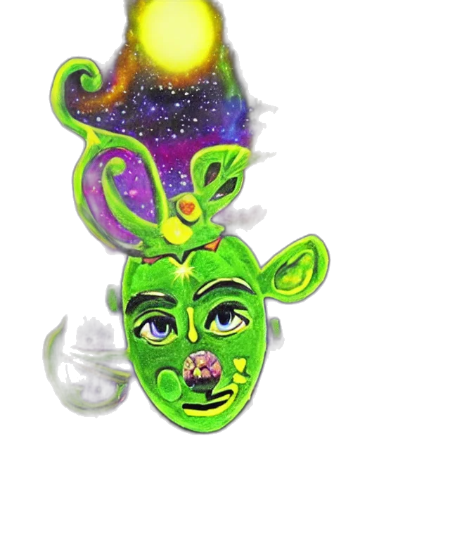 mask, crown, staff, jewelry transparent PNG cut-out