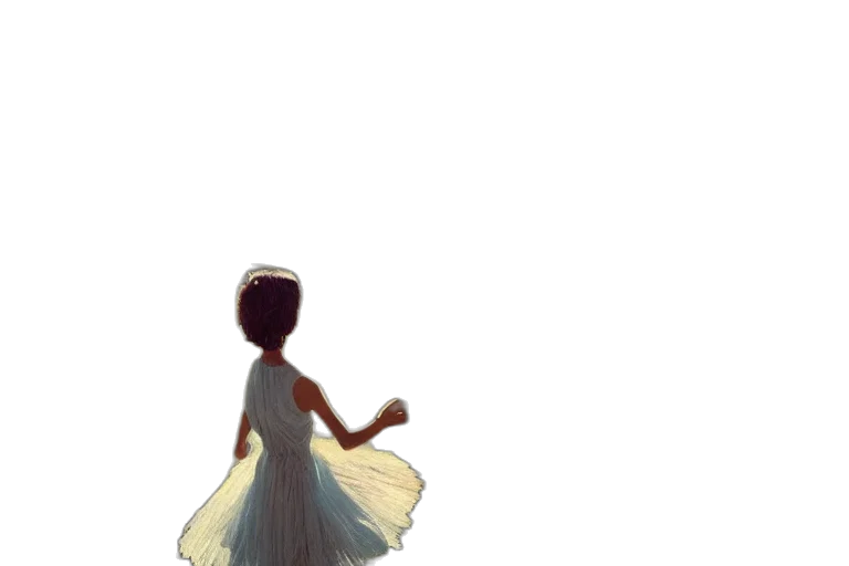 dress, crown, creature, robot transparent PNG cut-out