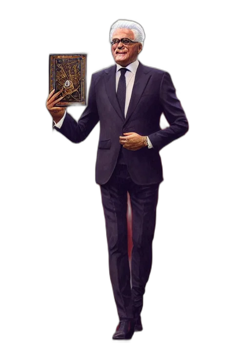 staff, robot, weapon, jacket transparent PNG cut-out