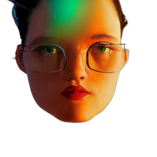 face, mask, robot, crown transparent PNG cut-out
