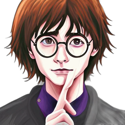 face, staff, cartoon, photorealistic transparent PNG cut-out