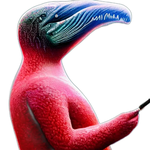creature, animal, staff, robot transparent PNG cut-out