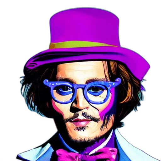 face, hat, cartoon, comic book art transparent PNG cut-out