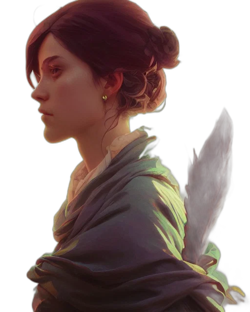 dragon, staff, face, weapon transparent PNG cut-out