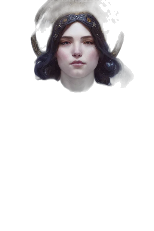 face, crown, creature, mask transparent PNG cut-out