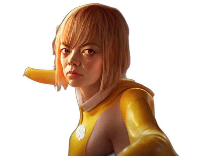 face, robot, weapon, creature transparent PNG cut-out