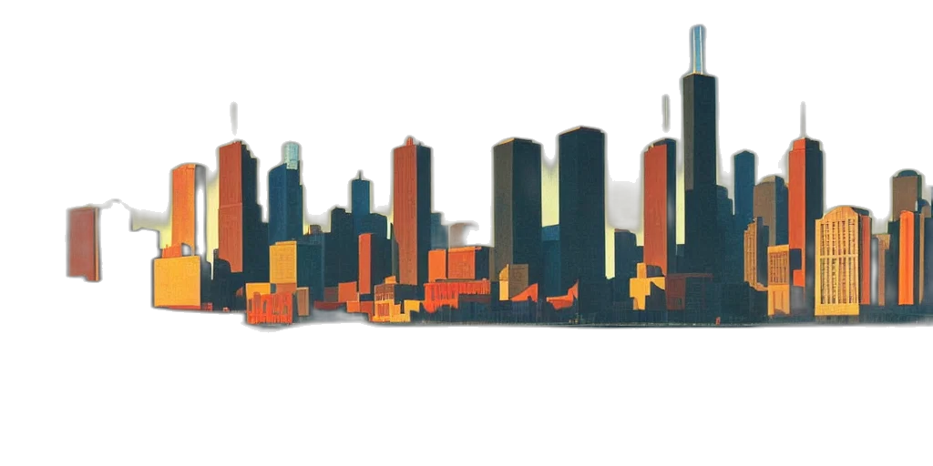 building, concept art, 3d render, pixel art transparent PNG cut-out
