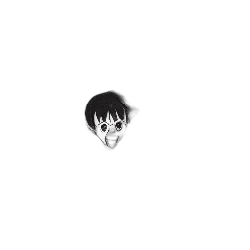 hair, face, creature, mask transparent PNG cut-out