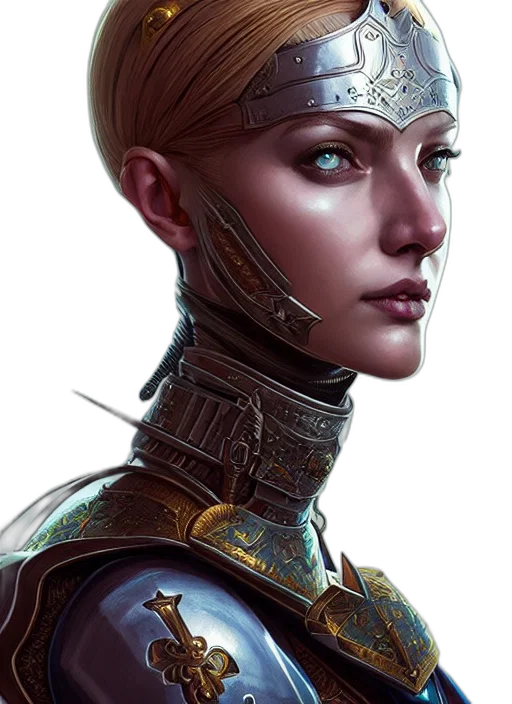 robot, face, crown, jewelry transparent PNG cut-out