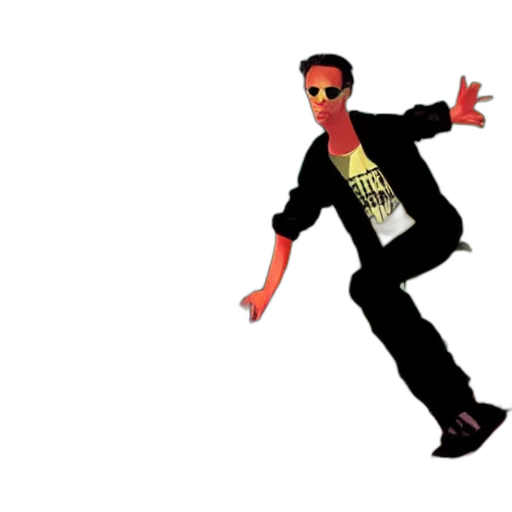 jacket, pixel art, 3d render, cartoon transparent PNG cut-out