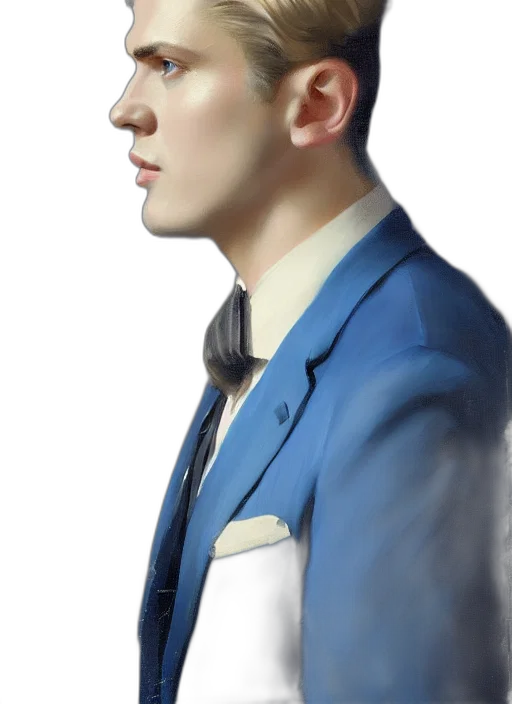 jacket, face, staff, robot transparent PNG cut-out