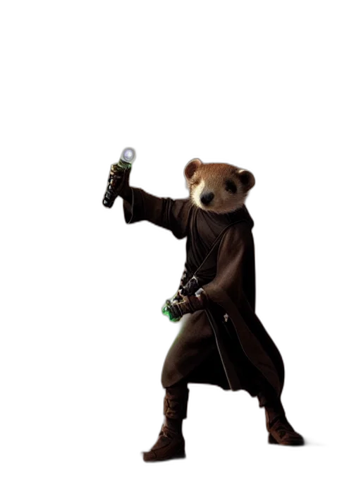 staff, animal, weapon, jacket transparent PNG cut-out