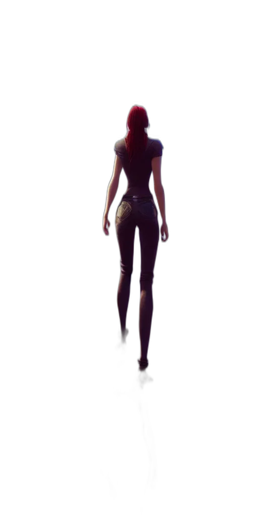 dress, creature, staff, robot transparent PNG cut-out